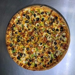 "The Works" Pizza