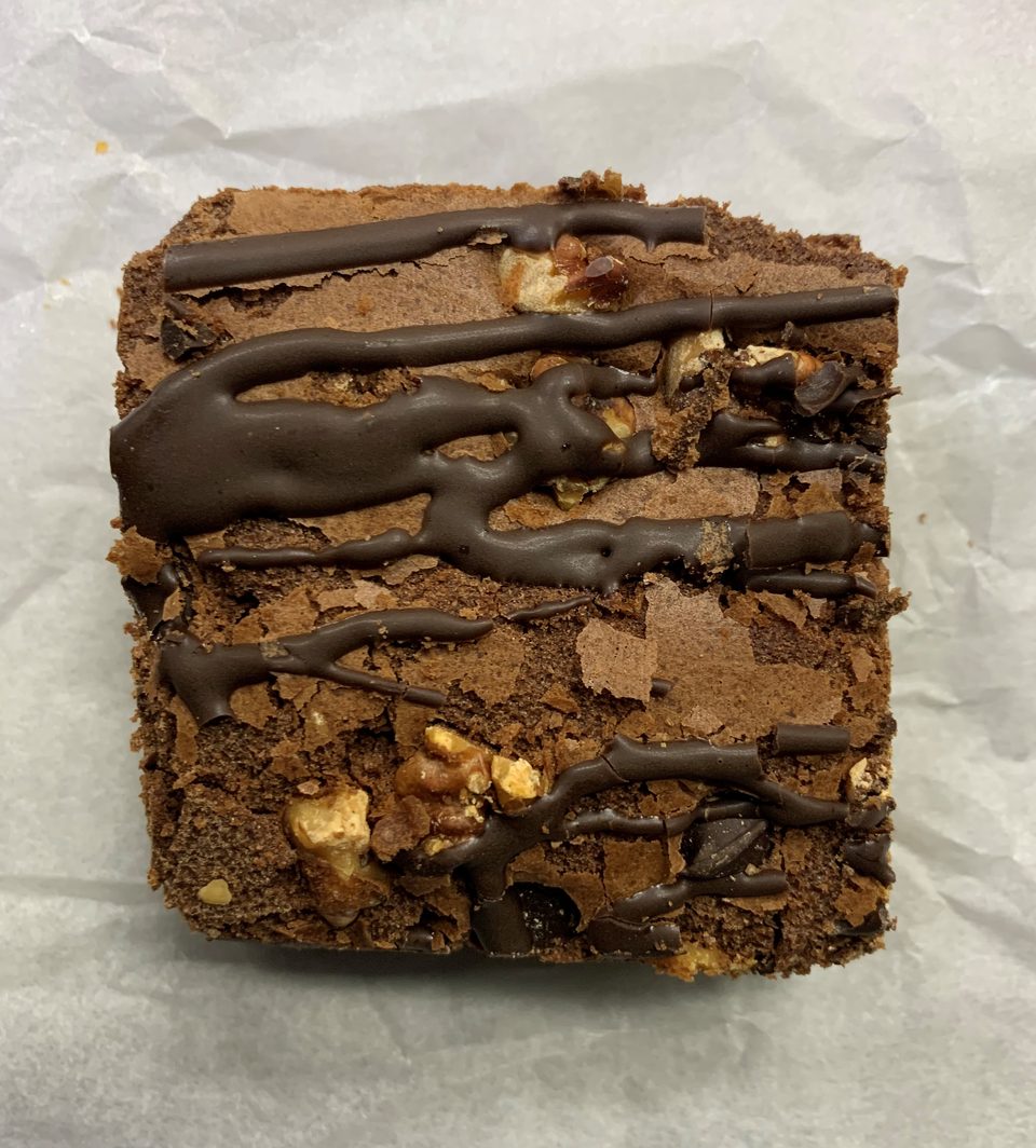 Chocolate Chip Brownie.